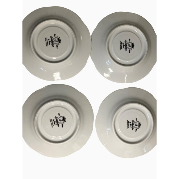 Southington Baum Golden Rhapsody Fine China Tea Coffee Cups and Saucers Set Of 4 - Picture 11 of 11